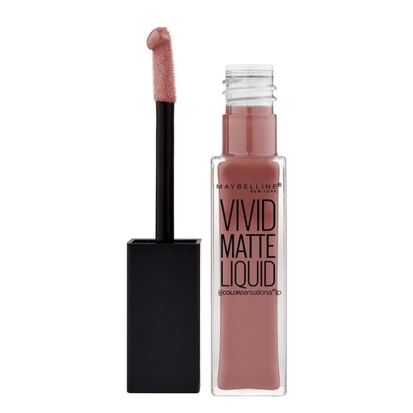 New Maybelline Color Sensational Vivid Matte Liquid Lipstick #02 Grey Envy - Picture 1 of 3